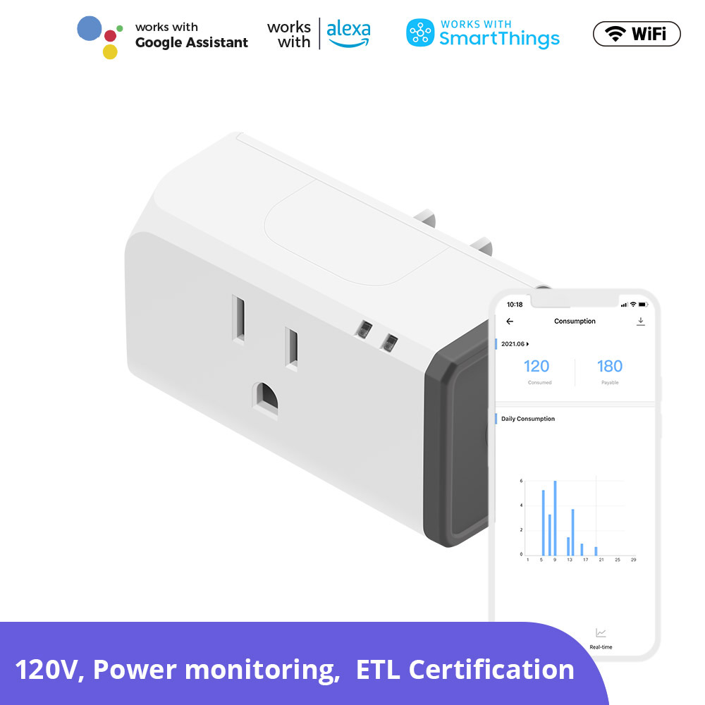 

SONOFF S31/S31 LITE - Compact Design Smart Plug with Energy Monitoring US Standard