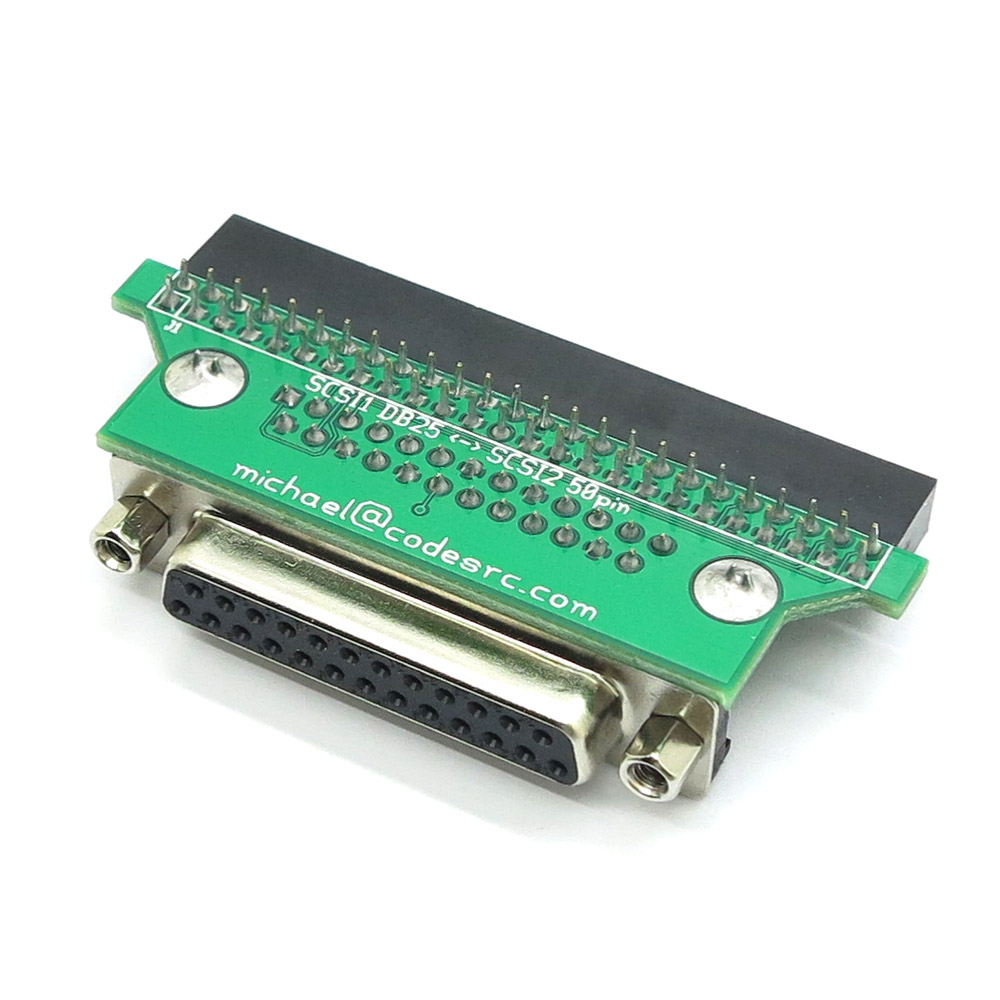 

SCSI2 50pin to SCSI1 DB25 Converter Adapter