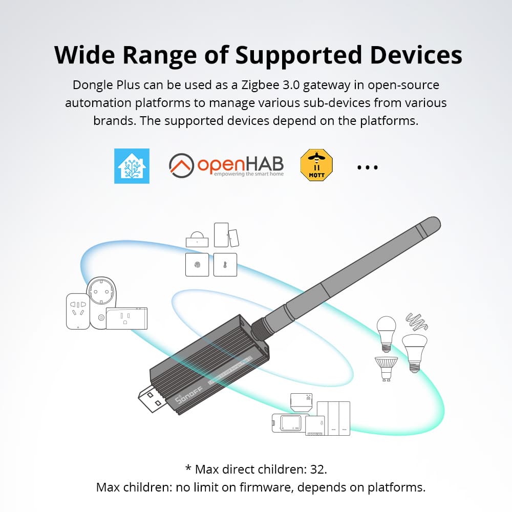 Zigbee 3.0 USB Dongle Plus–ZBDongle-E 11