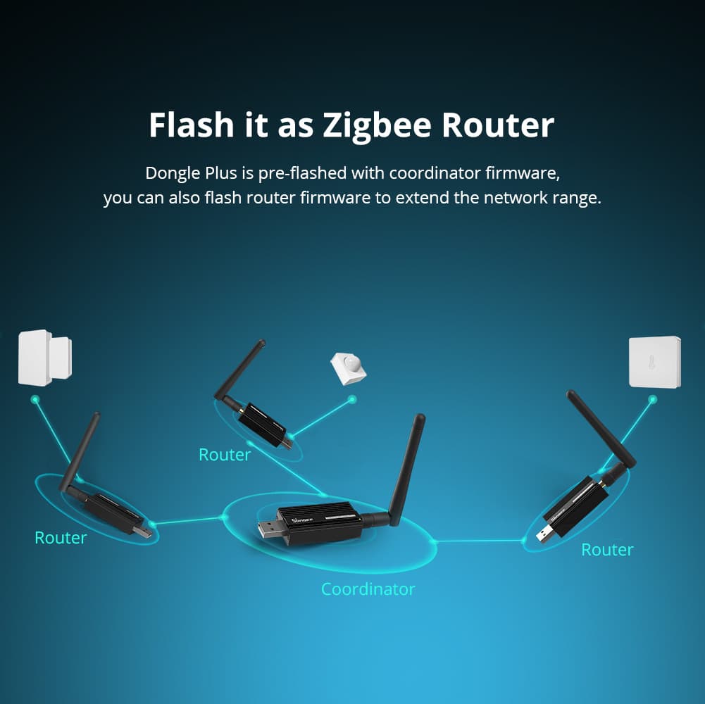 Zigbee 3.0 USB Dongle Plus–ZBDongle-E 13