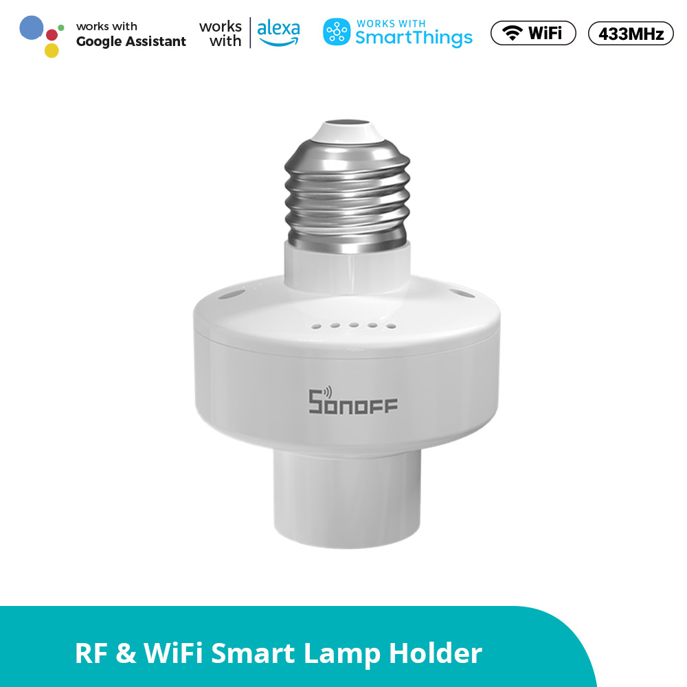 

SONOFF SlampherR2 - 433MHz RF&WiFi Smart Light Holder