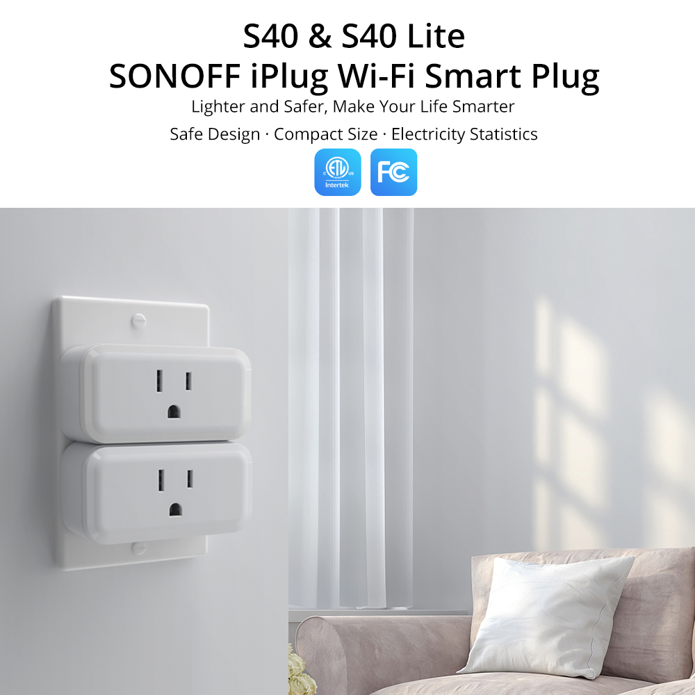 SONOFF iPlug Series Wi-Fi Smart Plug – S40 & S40 Lite 92