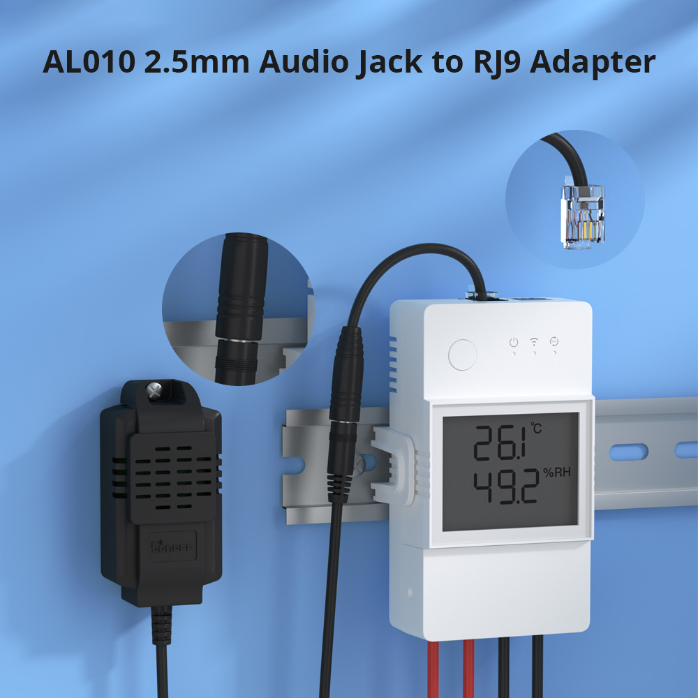 AL010 2.5mm Audio Jack to RJ9 Adapter 69