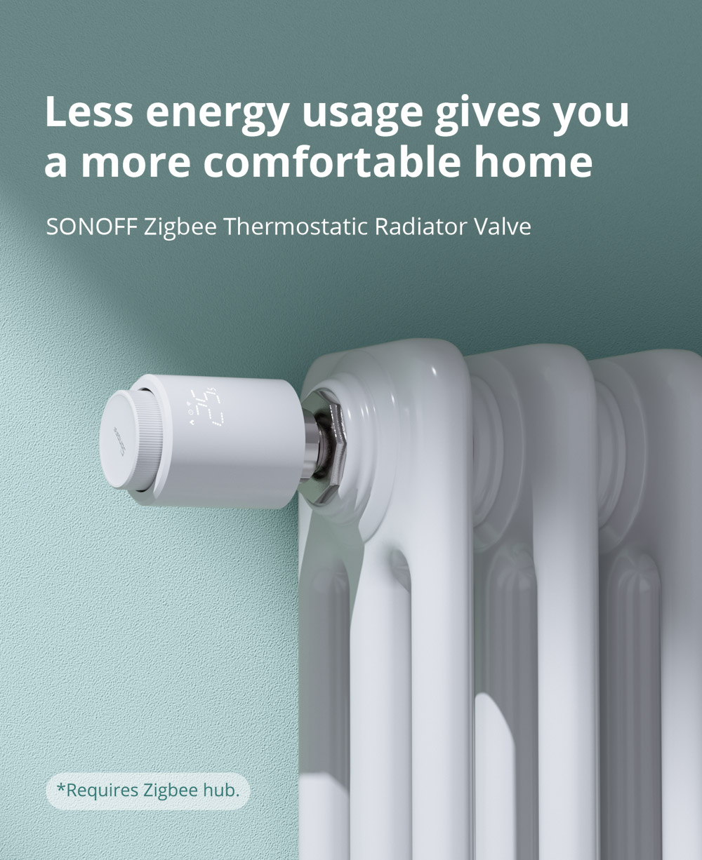 SONOFF Zigbee Thermostatic Radiator Valve 87