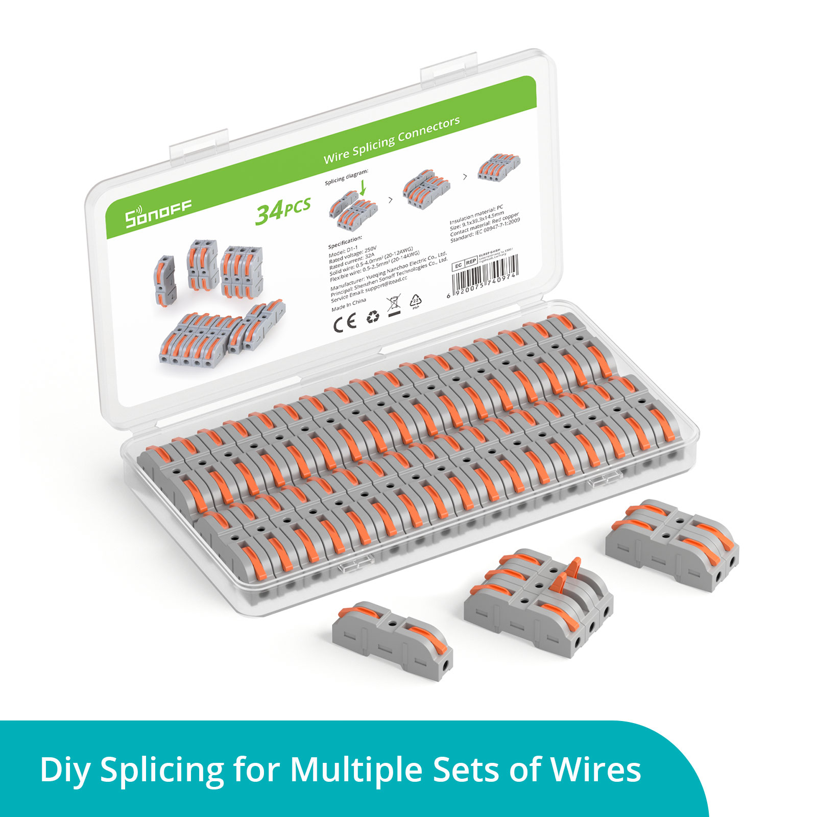 

SONOFF Wire Splicing Connectors