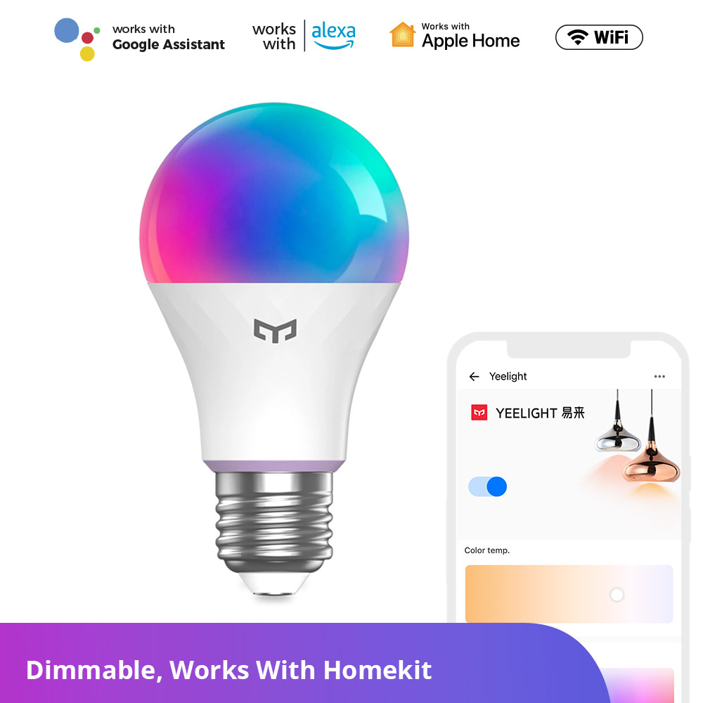 

Yeelight Smart LED Bulb W4 Lite (Color)