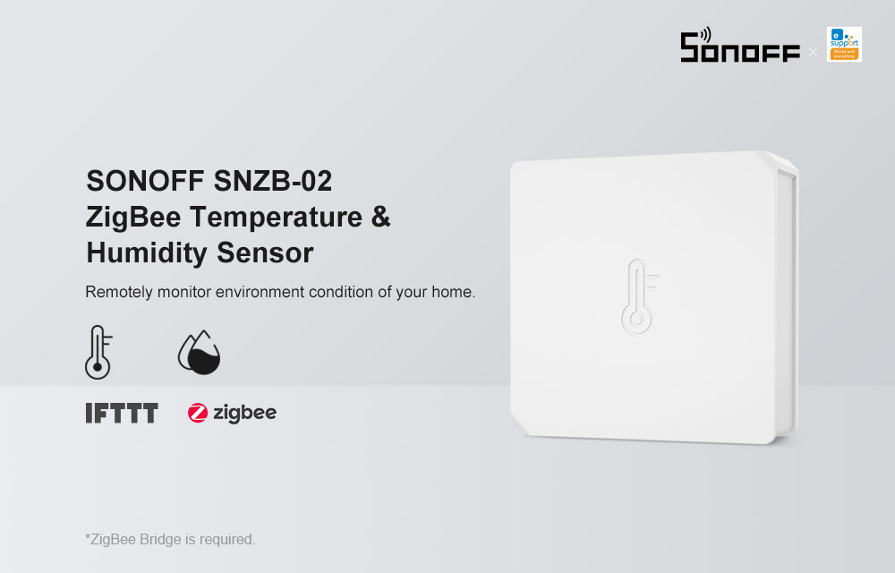 SONOFF SNZB-02 - Zigbee Temperature and Humidity Sensor 36